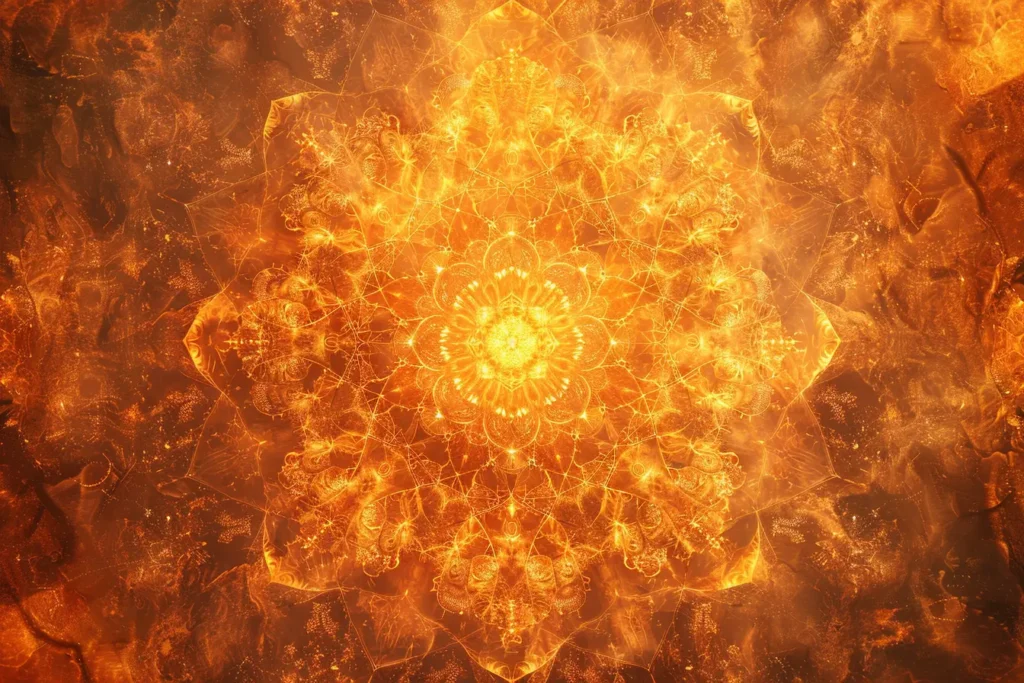 Geburtstagszahl Mandala - Heiliges Zahlen-Mandala mit den Zahlen 1 bis 31
